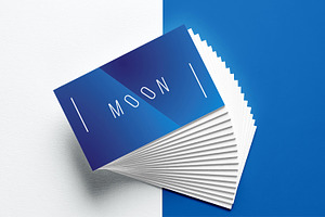 Moon Business Card Temmplate