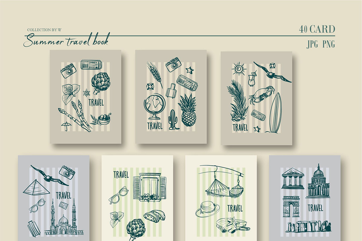 Summer travel book, an Object Graphic by Collection by VY (Photo 9 of 14)