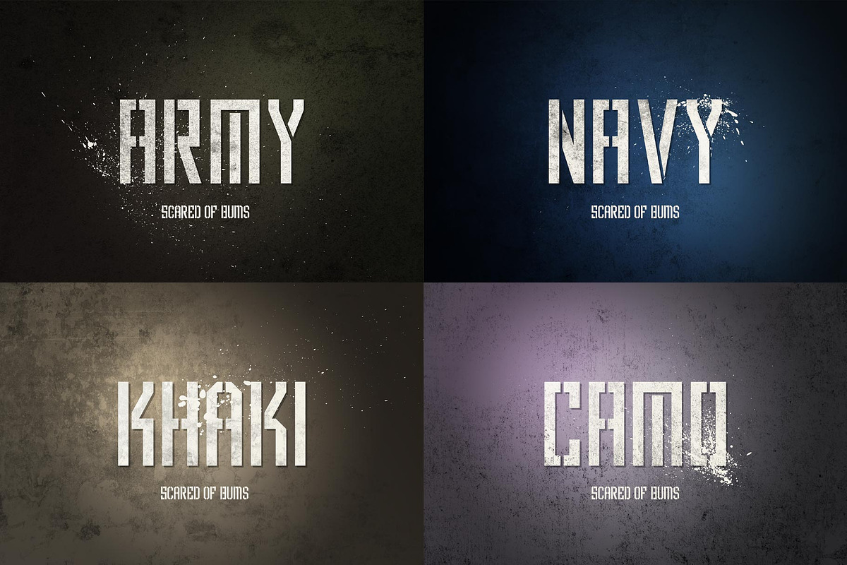 Scared of Bums Typeface, a Serif Font by alit design (Photo 12 of 15)