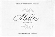 Frances | Modern Calligraphy Script, a Script Font by Pink Coffie (Thumbnail 7 of 11)