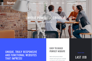 Beyond All In One WordPress Theme