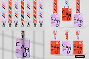 ID Card & Lanyard Mockup Set, a Merchandise Mockup by Mego-studio (Thumbnail 2 of 8)