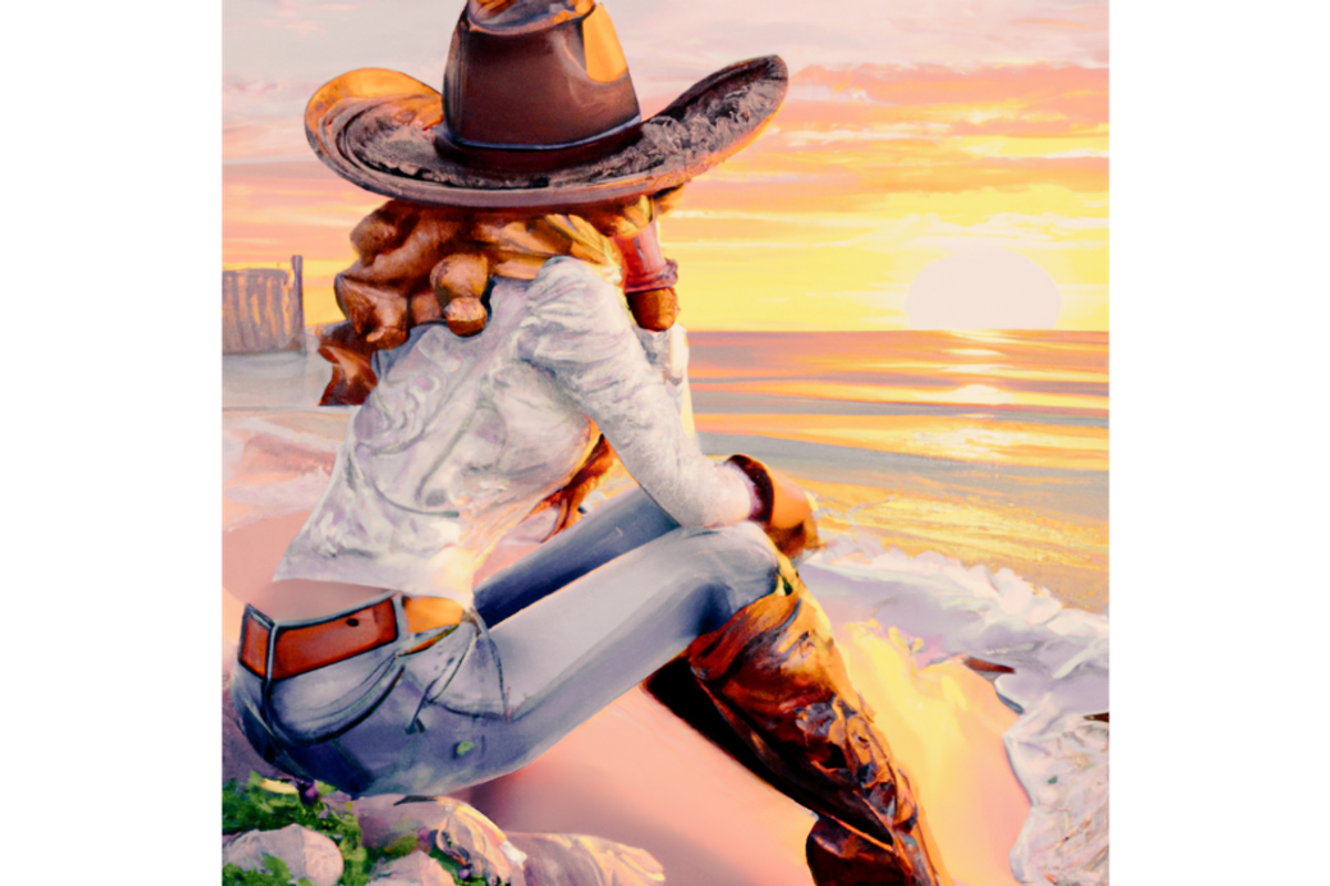Custom art, Cowgirl bundle, a Social Media Template by Boho Pixel Dust (Photo 2 of 10)