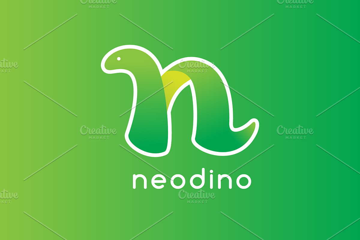 Neodino logo, a Branding & Logo Template by MuzaInspires (Photo 2 of 3)