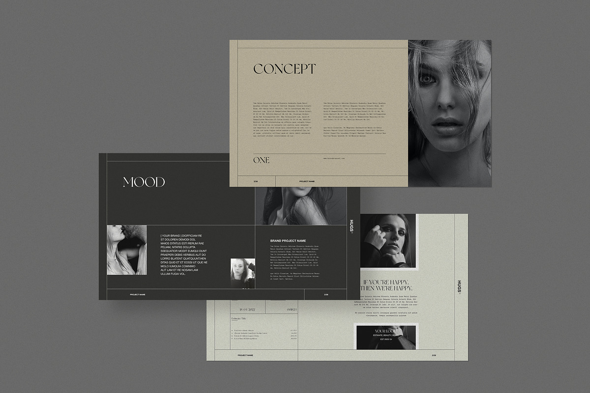 HUGS | Brand Proposal, a Presentation Template by creathrivestudio (Photo 8 of 12)