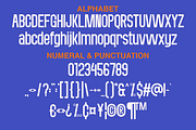 Qanielo - A Modern Condensed Font, a Sans Serif Font by Marvadesign (Thumbnail 4 of 9)