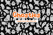Ghosties - A Spooky Display Font, a Handwritten Font by Beck McCormick (Thumbnail 1 of 10)