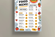 Food Menu Template, a Flyer Template by MightyDesign (Thumbnail 3 of 8)