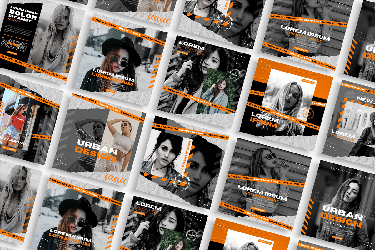 Urban Social Media Template - Canva, a Social Media Template by Pen of God Studio (Photo 3 of 3)