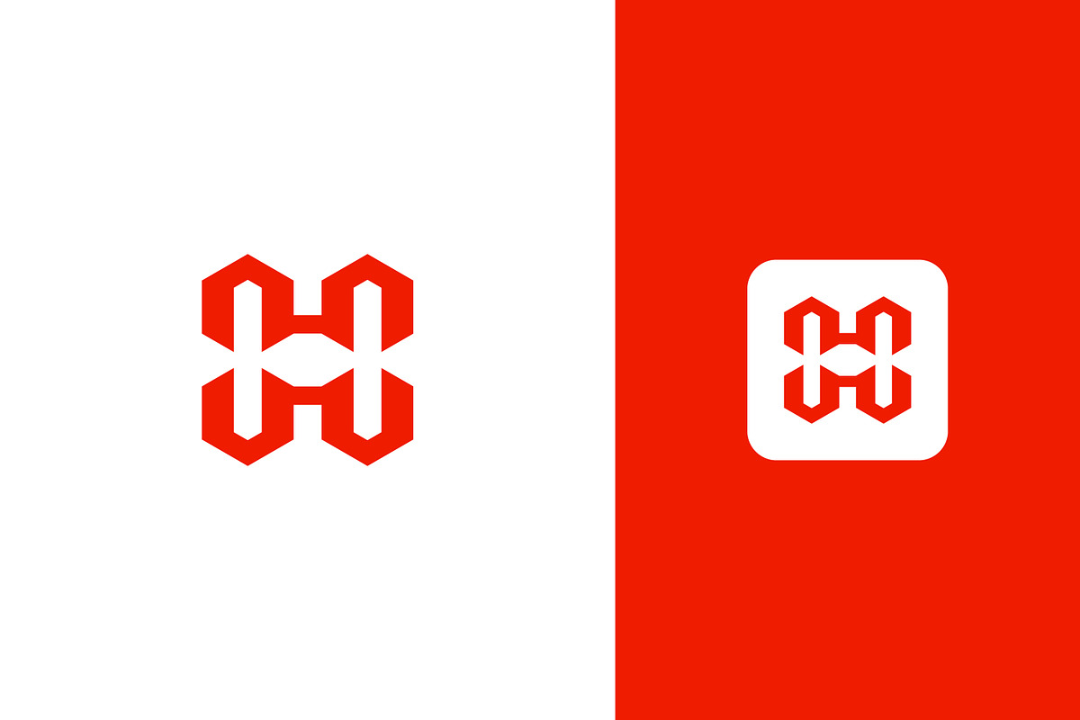 Letter H Honey Modern Logo, a Branding & Logo Template by Your Choice Art