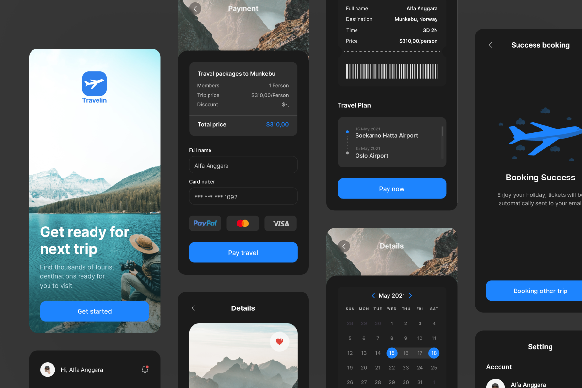 Travelin UI KIT, a Device Mockup by Odama (Photo 7 of 8)