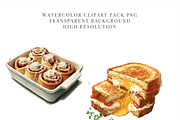 200+ Watercolor Kitchen Clipart Set, a Decorative Illustration by Pati Charm Studio (Thumbnail 9 of 13)