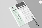 Modern CV Template, a Resume Template by Emaholic Template (Thumbnail 4 of 5)