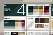 Brand Guidelines Template, a Presentation Template by Typefool's Shop (Thumbnail 3 of 11)