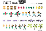 Finger prints ART (part 3), an Animal Illustration by Alena Razumova (Thumbnail 10 of 12)
