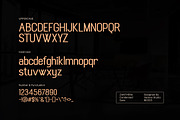 Zanthera – Condensed Sans Serif Font, a Sans Serif Font by Vadovastd (Thumbnail 7 of 7)