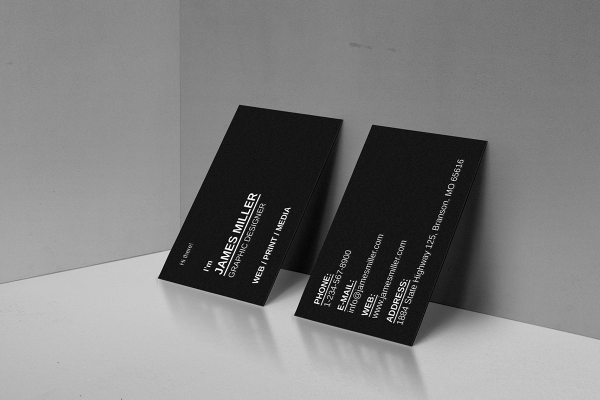Simple Business Card - 39, a Business Card Template by ND Design (Photo 5 of 5)