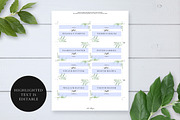 Wedding Place Card, Aurora, an Invitation Template by Alice Bluefox (Thumbnail 6 of 8)