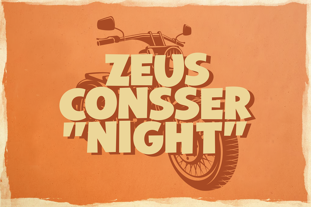 Chronez - Artdeco Typeface, a Script Font by garismantra (Photo 4 of 4)