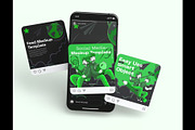 Instagram Mockup, an Advertising Mockup by Se٧enStudio (Thumbnail 3 of 3)