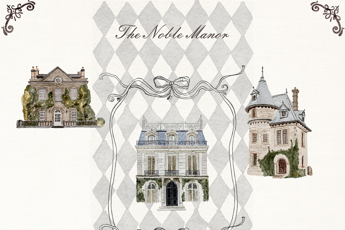 The Noble Manor-victorian animals, a Decorative Illustration by Amely.Art (Photo 5 of 15)