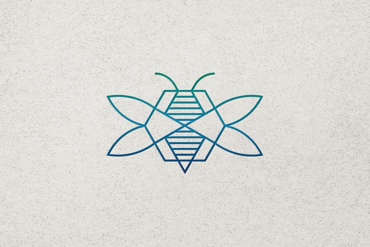 Geometric Luxury Bee Logo, a Branding & Logo Template by Luxury Logos (Photo 4 of 4)