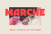 Marche Display Font, a Serif Font by Studio Clay (Thumbnail 1 of 10)