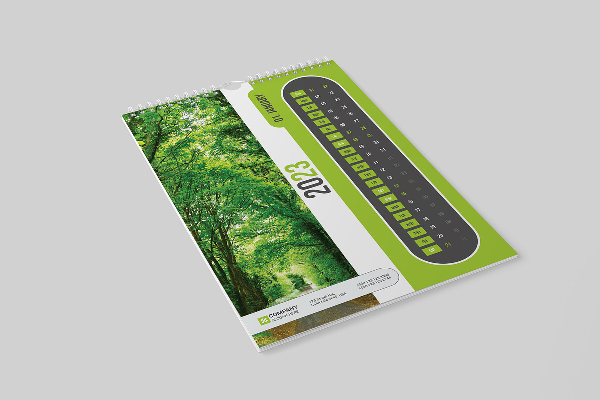 Creative Calendar Design 2023, a Templates & Theme by alimran24 (Photo 7 of 9)