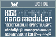 Biomechanical switches font, a Font by weknow (Thumbnail 4 of 8)