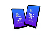 Tablet Device Mockup Template Set, an iPad Mockup by DesignRushMarket (Thumbnail 7 of 11)