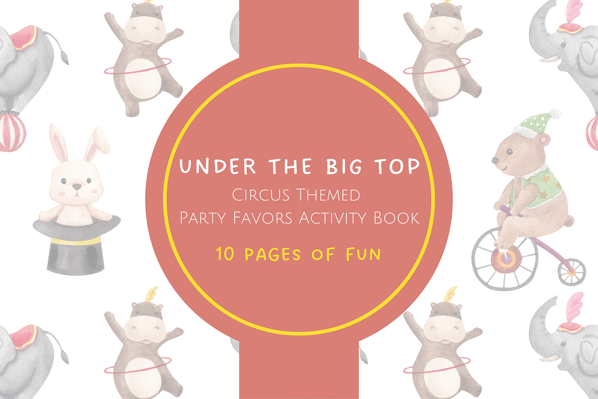 Under the Big Top Activity Book, a Presentation Template by Contento BH (Photo 1 of 3)