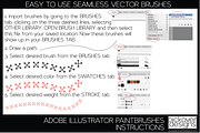 18 Lace Trim Brushes - Illustrator, a Brush Add-On by Pickover Designs (Thumbnail 3 of 3)