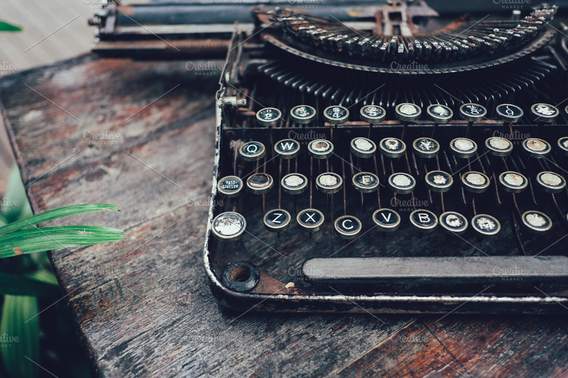 Old typewriter containing typewriter, vintage, and retro, a Business Photo by The Kandid