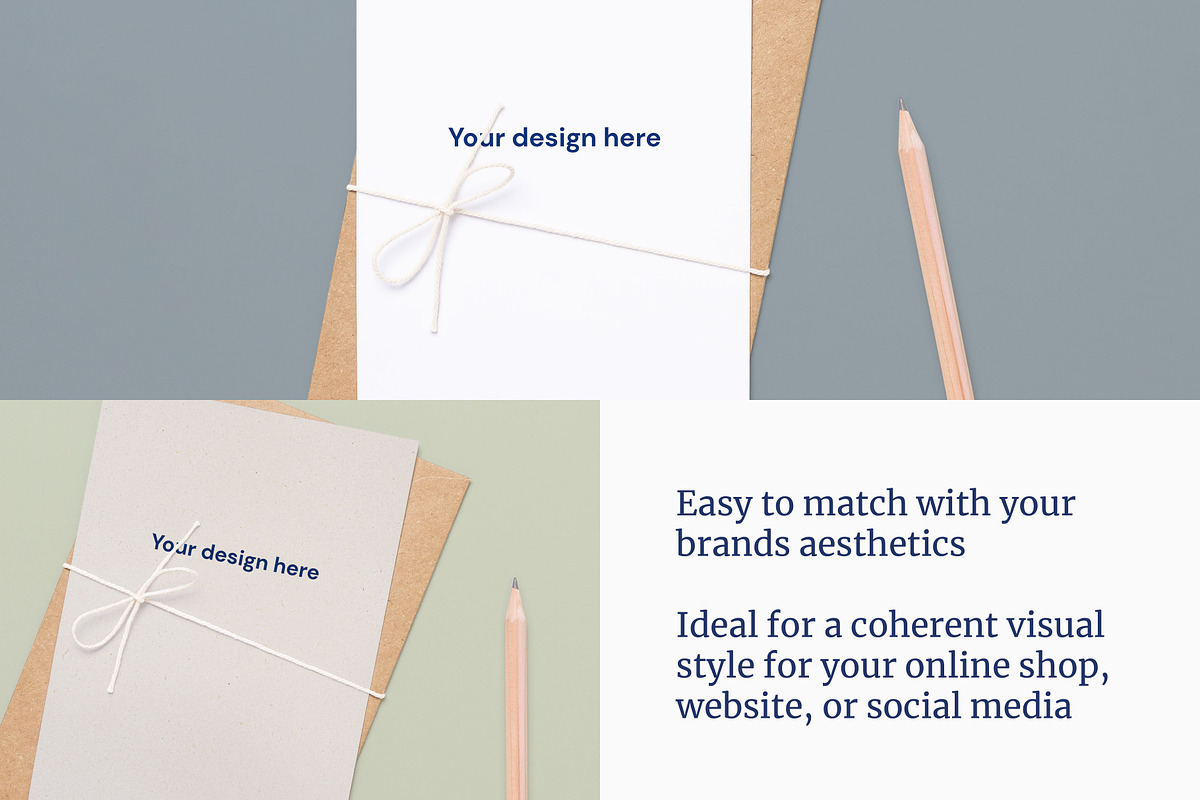 Invitation Card with Envelope Mockup, a Print Template by Studio MVDM (Photo 5 of 8)