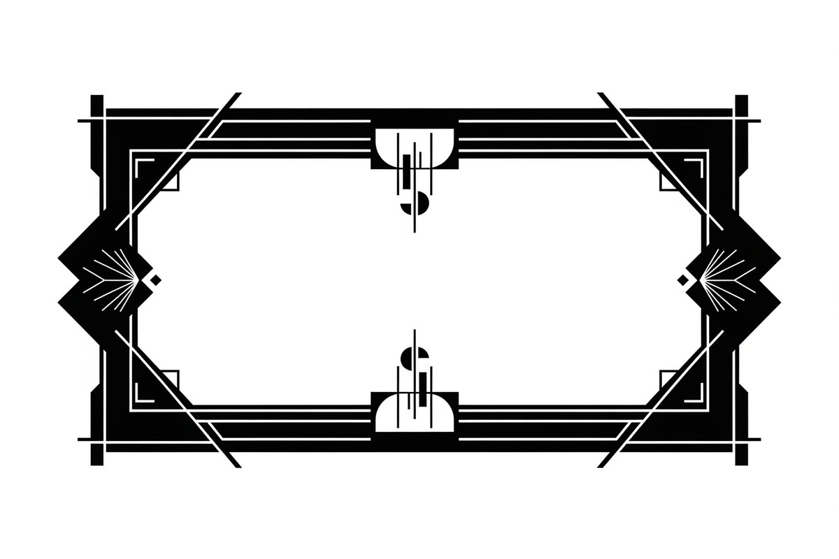 Art Deco Frame SVG Bundle, an Illustration by Gaye Art (Photo 15 of 31)