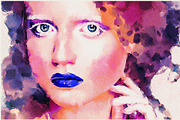 Lovely Watercolor Effect Actions PS, an Action Add-On by ShutterPro (Thumbnail 19 of 71)