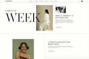 Musing: Squarespace 7.1 Template, a Squarespace Template by The Styled Square (Thumbnail 6 of 10)