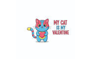 Valentine’s Day Cute Icons Set, an Object Illustration by Designer_Momina (Thumbnail 20 of 21)