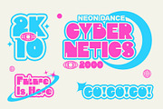 CS Love – Y2K Font, a Sans Serif Font by Craft Supply Co. (Thumbnail 3 of 8)