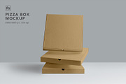 Pizza Box Mockup, a Cups & Container Mockup by eezo (Thumbnail 4 of 5)
