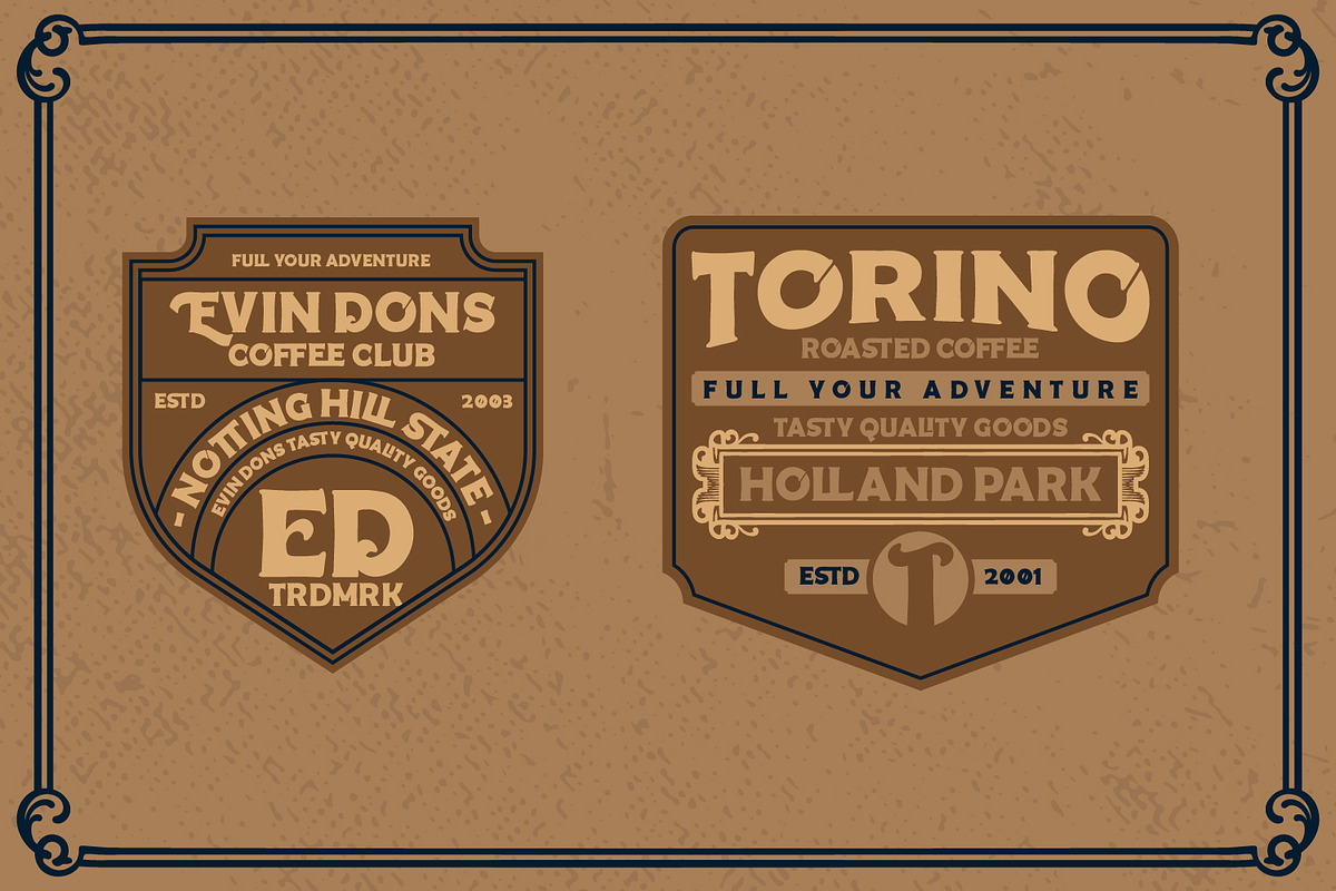 Western Brother, a Serif Font by Vintage Division (Photo 5 of 10)