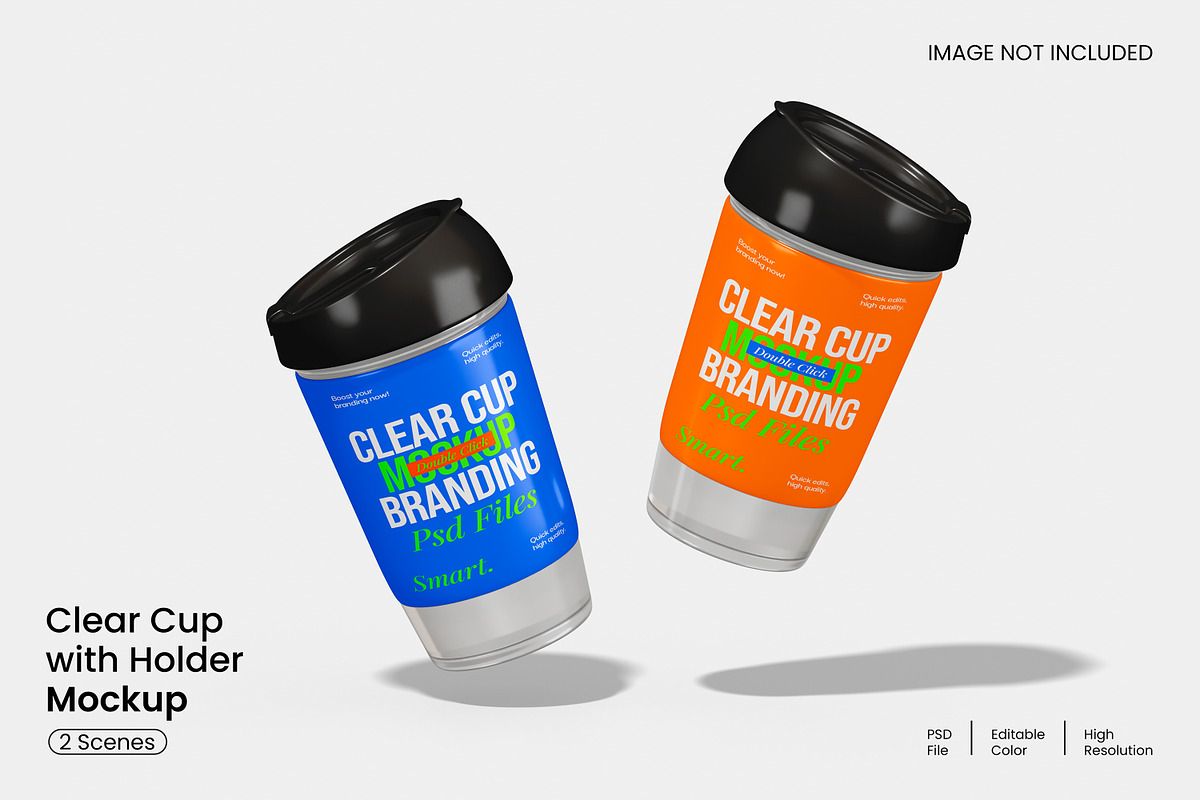 Cup Holder Mockup, a Cups & Container Mockup by Unerispace (Photo 1 of 4)