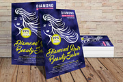 Modern Hair Salon Flyer, a Graphic by graphicforest (Thumbnail 3 of 3)