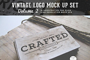 Vintage Logo Mock Up Set Volume 2, a Product Mockup by Yusof Mining (Thumbnail 2 of 5)