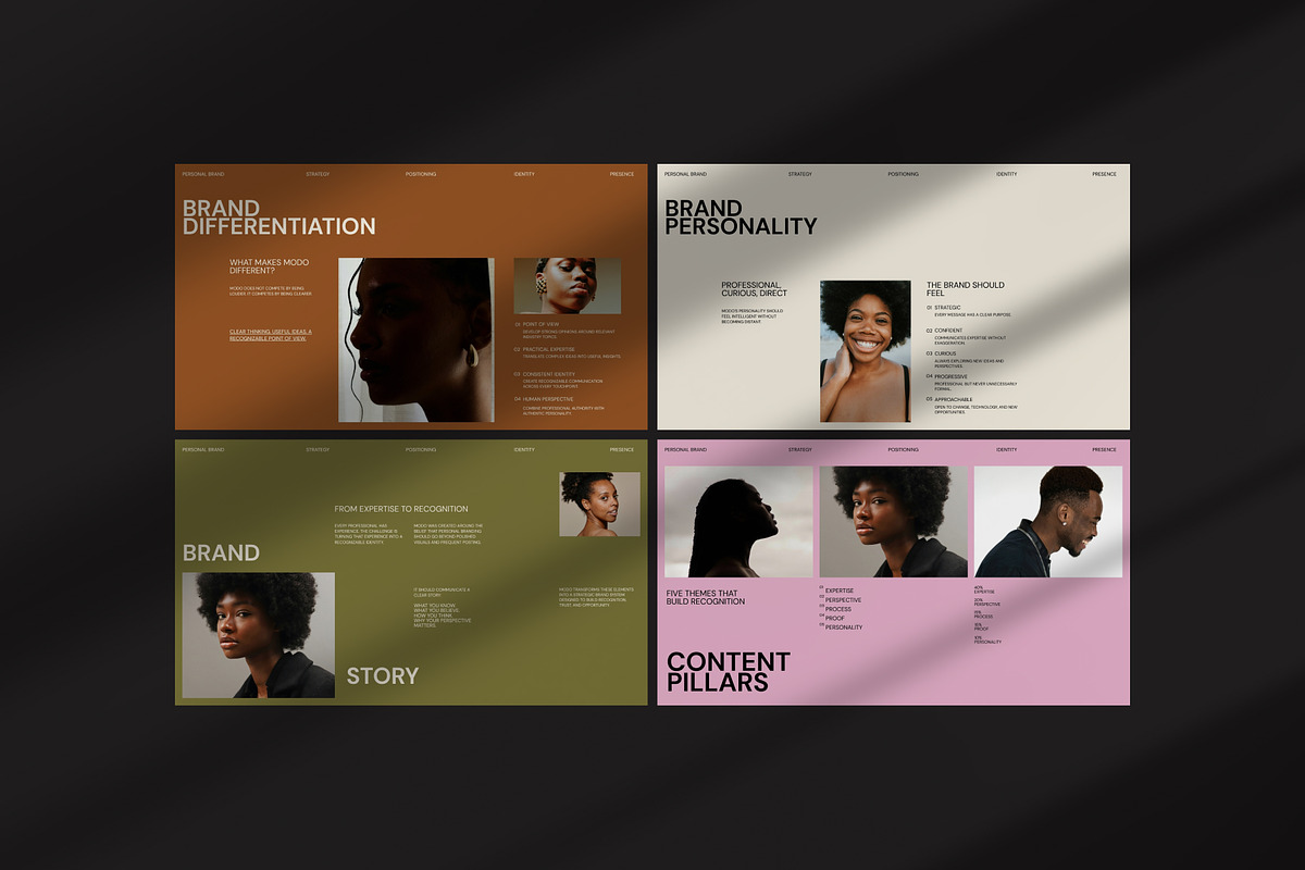 MODO-Personal Brand Strategy, a Presentation Template by adoestudio (Photo 6 of 8)