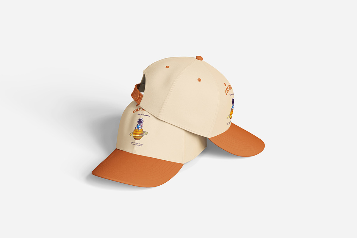 Cap Mockup Set – for Hat Branding, a Hat Mockup by bimockup (Photo 2 of 5)