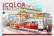 Color Sketch Photoshop Action, an Action Add-On by A R T M A R T (Thumbnail 1 of 9)