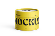 Cylindrical Paper Tube Mockup, a Packaging Mockup by Ram Studio LLC (Thumbnail 2 of 13)
