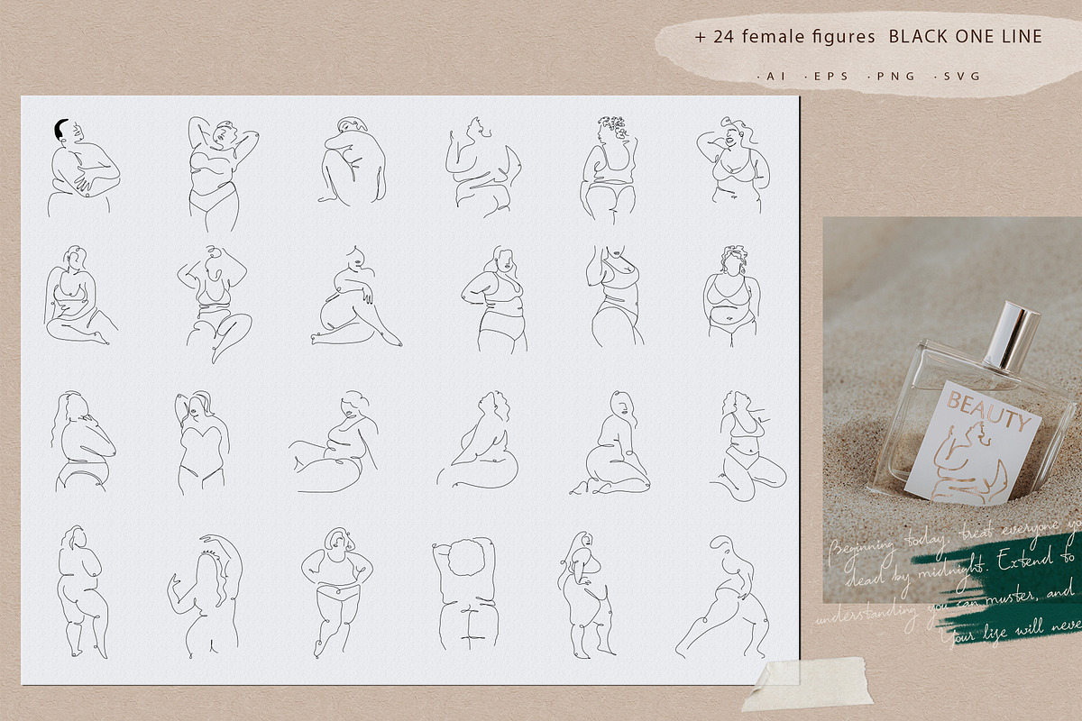 Curvy BODY POSITIVE art Velvet Jade, an Illustration by brialinas (Photo 12 of 13)