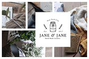 25 Delicate Feminine Logos - Vol 3, a Branding & Logo Template by Davide Bassu (Thumbnail 6 of 6)
